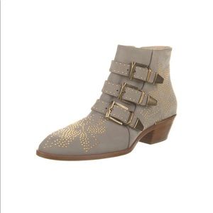 SOLDxxxxChloe Susanna boots gray suede